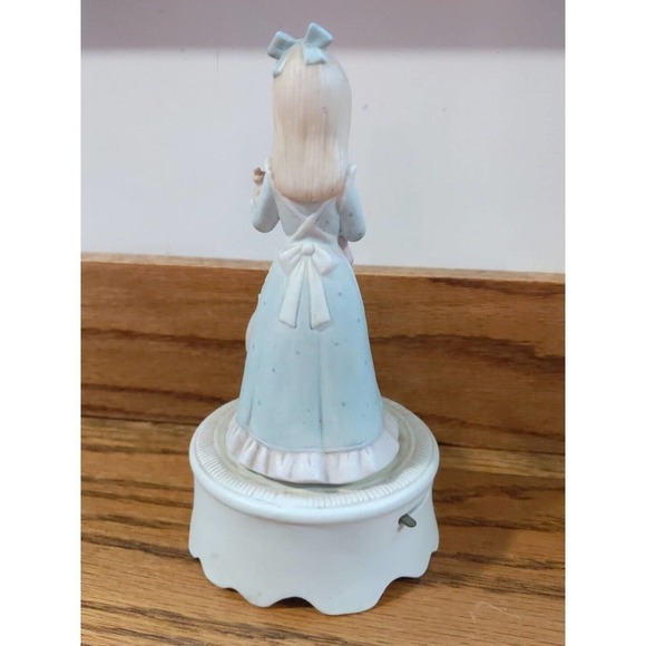 Lefton Porcelain Musical Mother & Baby "mother's Love adds sweetness to life" - Picture 3 of 5